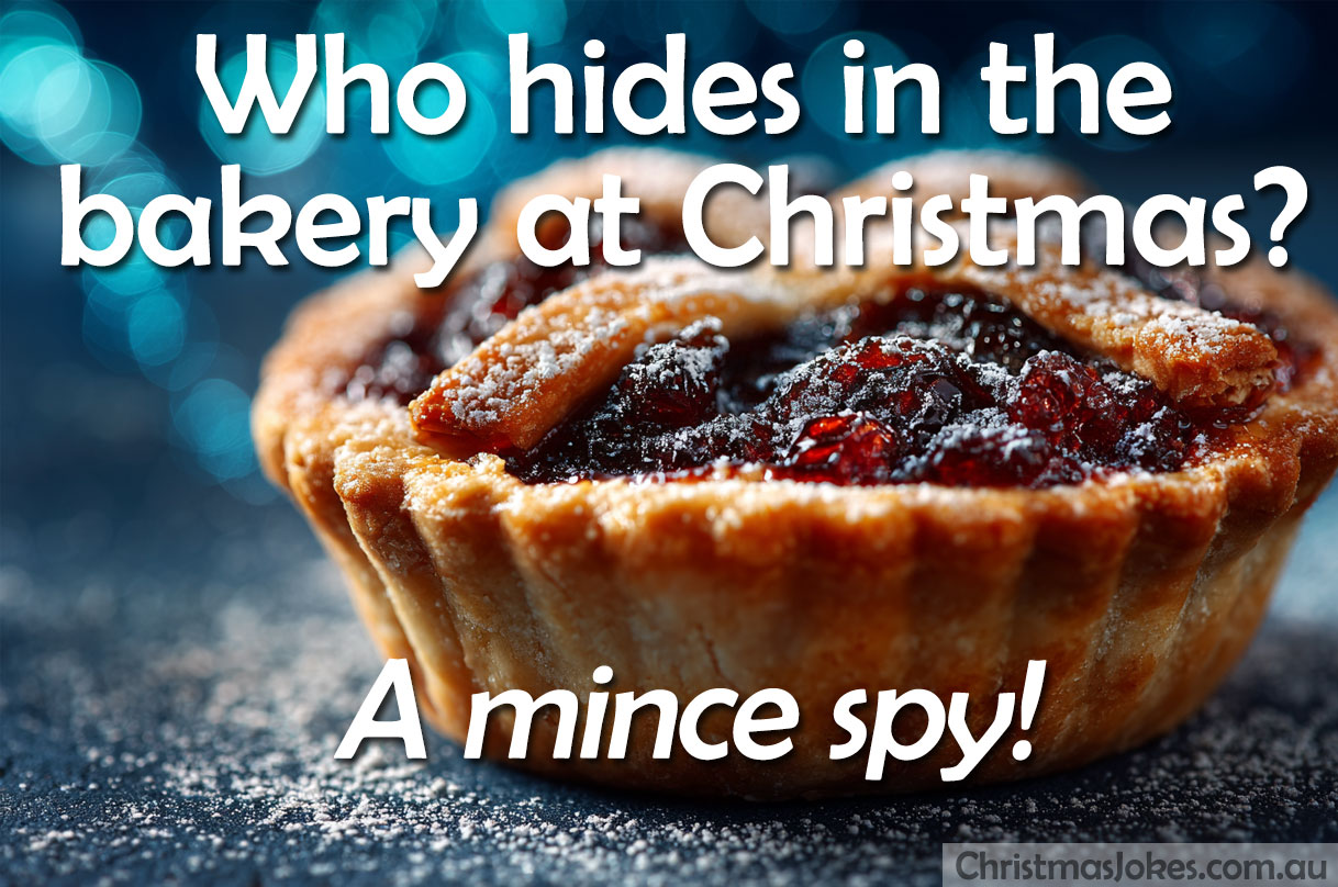 Mince Spy Christmas Joke